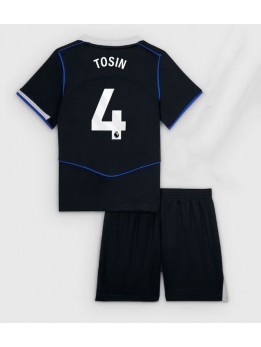 Billige Chelsea Tosin Adarabioyo #4 Tredjedraktsett Barn 2025-26 Kortermet (+ Korte bukser)